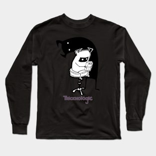 Mu watching Mu Long Sleeve T-Shirt